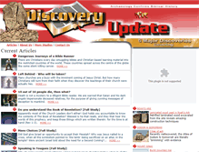 Tablet Screenshot of discoveryupdate.com